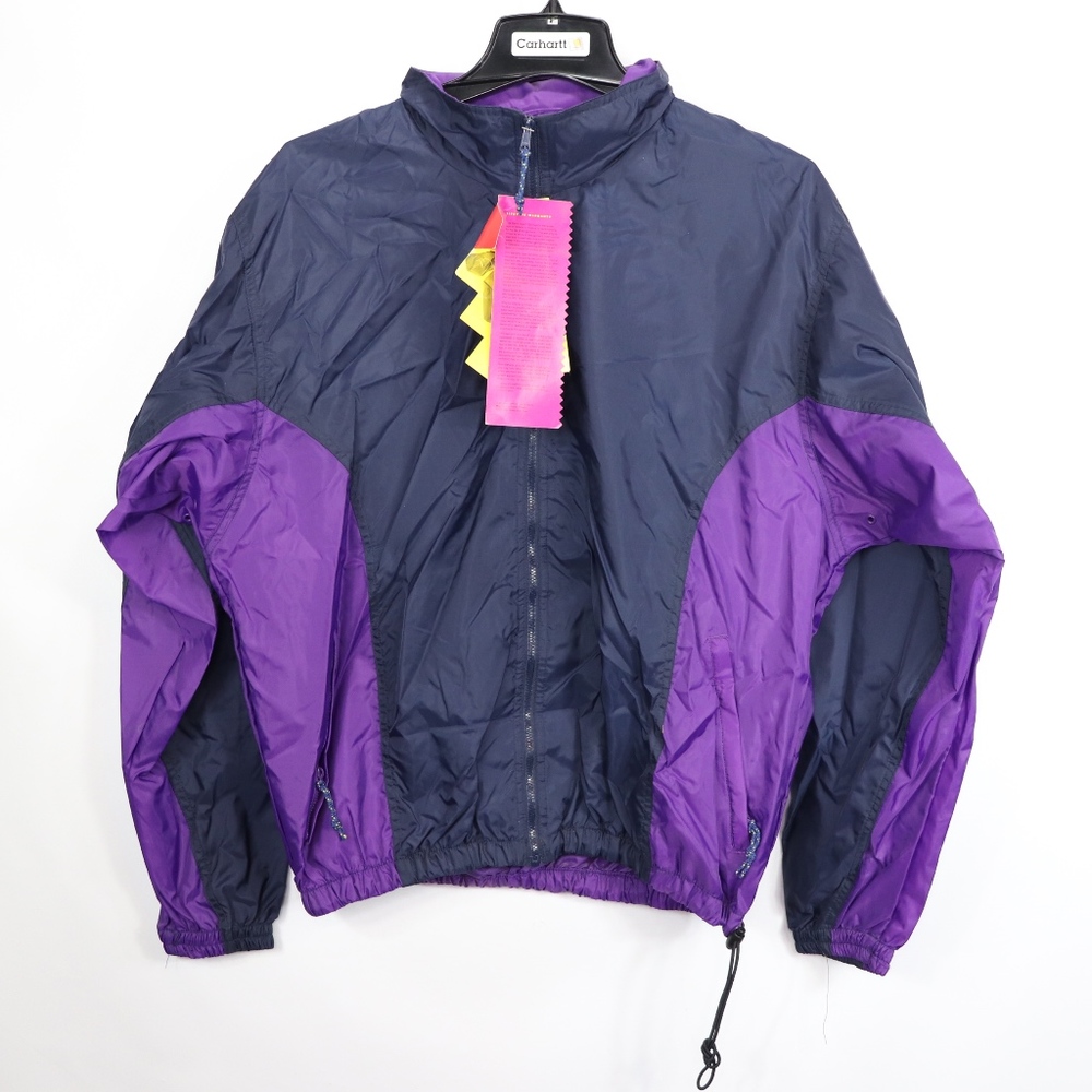 90s Sierra Sport Mens Hooded Windbreaker Jacket